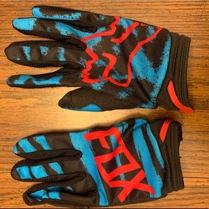 fox riding gloves nwt